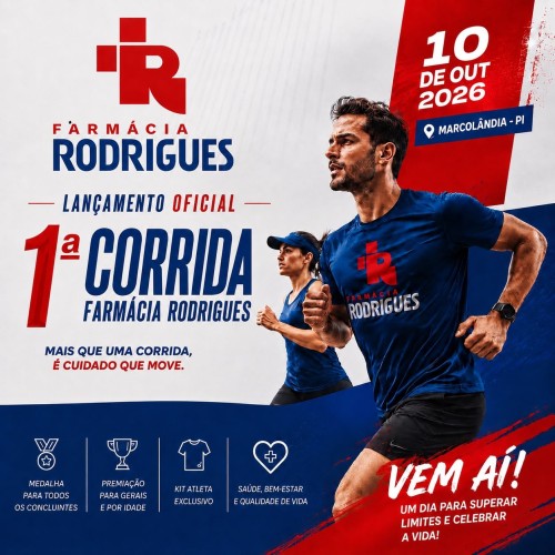 1ª CORRIDA FARMÁCIA RODRIGUES
