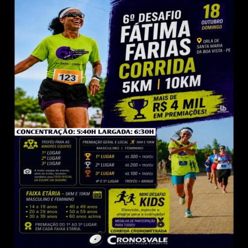 06ª DESAFIO FÁTIMA FARIAS CORRIDA