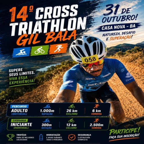 14ª CROSS TRIATHLON SÃO LUIZ MOSQUITO