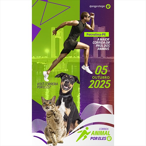 1ª CORRIDA ANIMAL POR ELES ONGPROTEGER