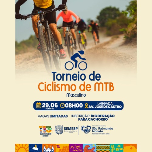 TORNEIO DE CICLISMO MTB SÃO RAIMUNDO NONATO