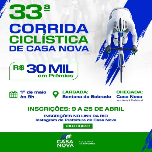 33º MARATONA CICLISTICA DE CASA NOVA