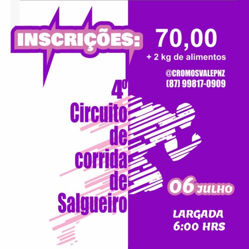 4ª CIRCUITO DE CORRIDA DE SALGUEIRO